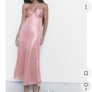 Zara pink dress